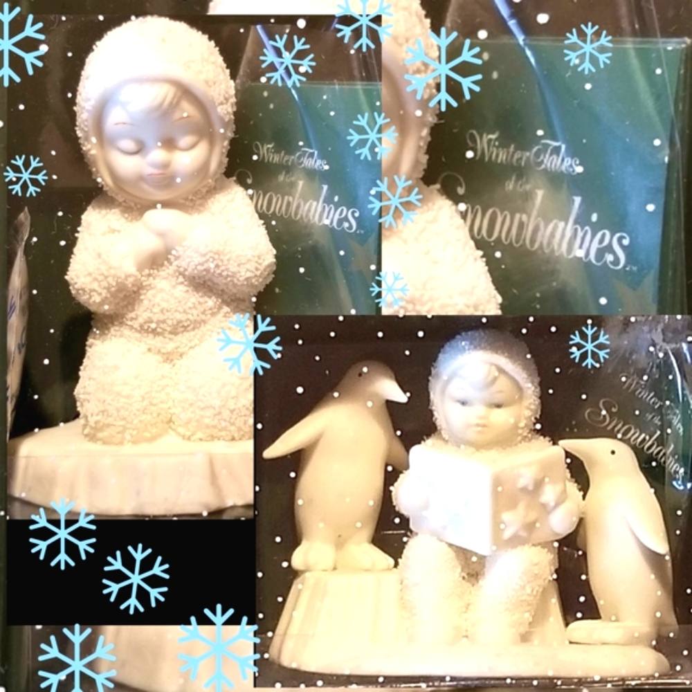 ❄️2 Snowbabies-Winter Tales NIB